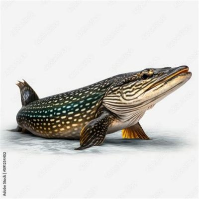  Northern Pike! This Voracious Predator with Razor-Sharp Teeth Lurks in Freshwater Lakes and Rivers Across Northern Continents