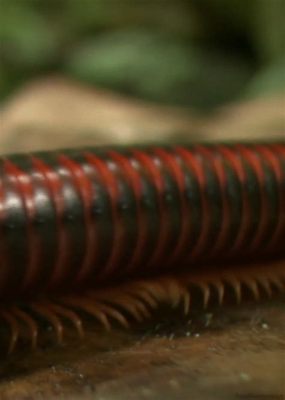 Nutting Millipede: A Curious Creature That Combines the Gracefulness of a Dancer with the Strength of an Excavator!